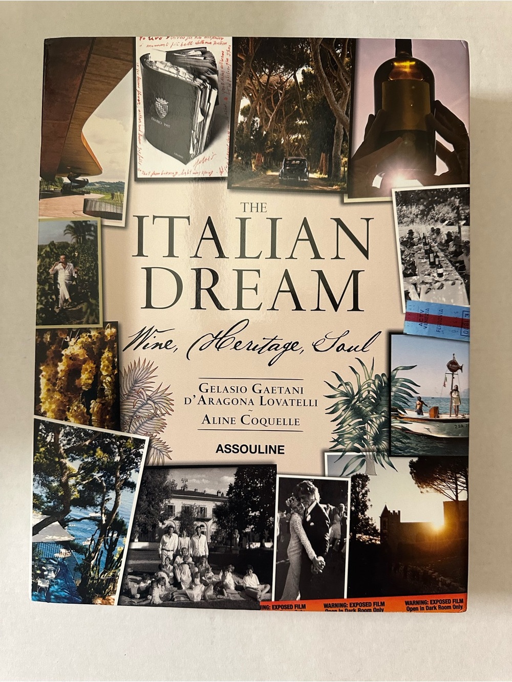 Assouline The Italian Dream Hardcover Illustrated Book, English - Coquelle